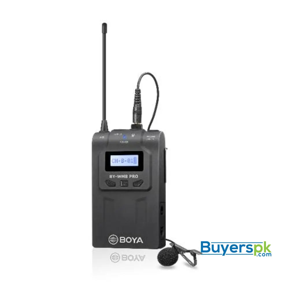 Boya Tx8 Pro Dual-channel Wireless Bodypack Transmitter Lavalier Microphone - Price in Pakistan Boya Tx8 Pro Dual-channel Wireless Bodypack Transmitter Lavalier Microphone - Price in Pakistan